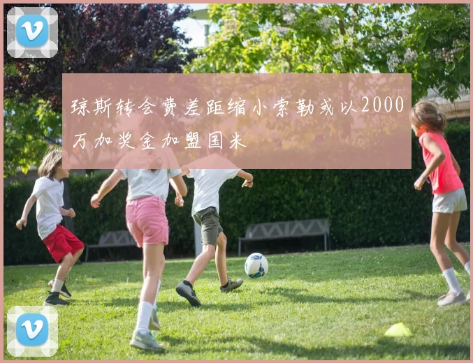 琼斯转会费差距缩小索勒或以2000万加奖金加盟国米